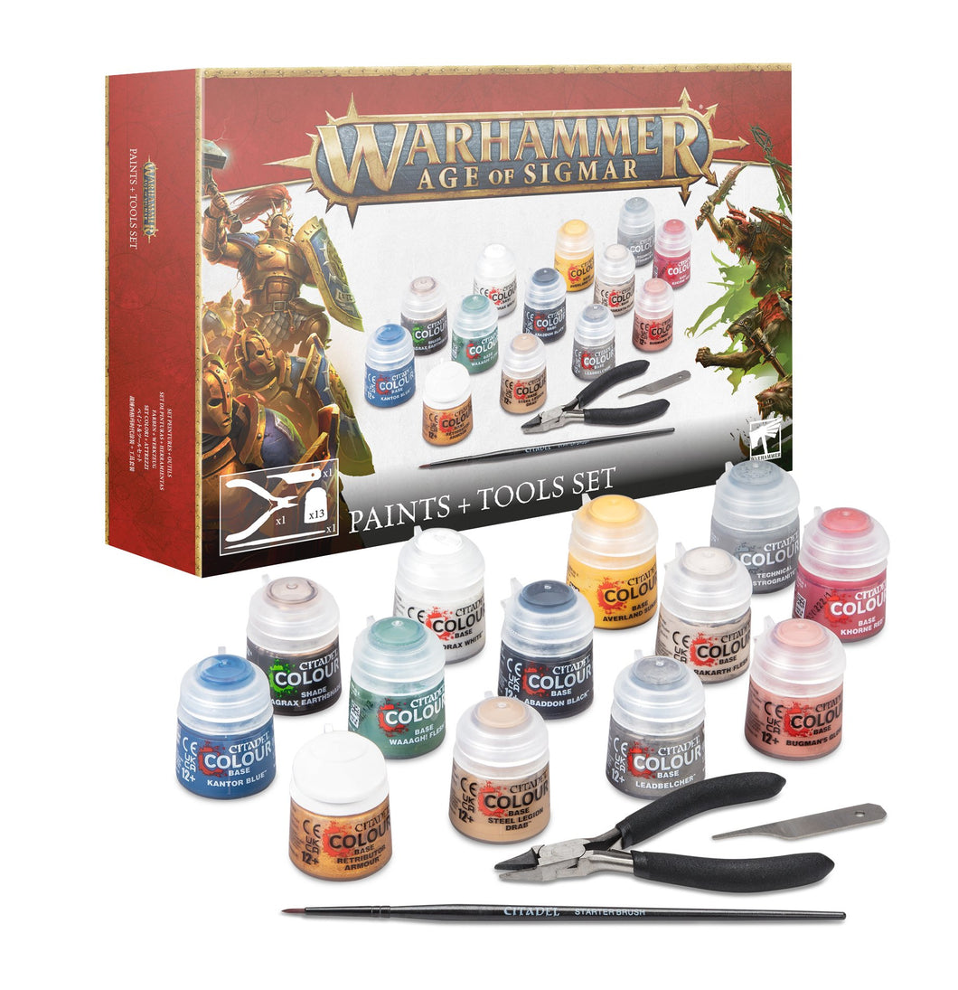 Age of Sigmar: Paints & Tools