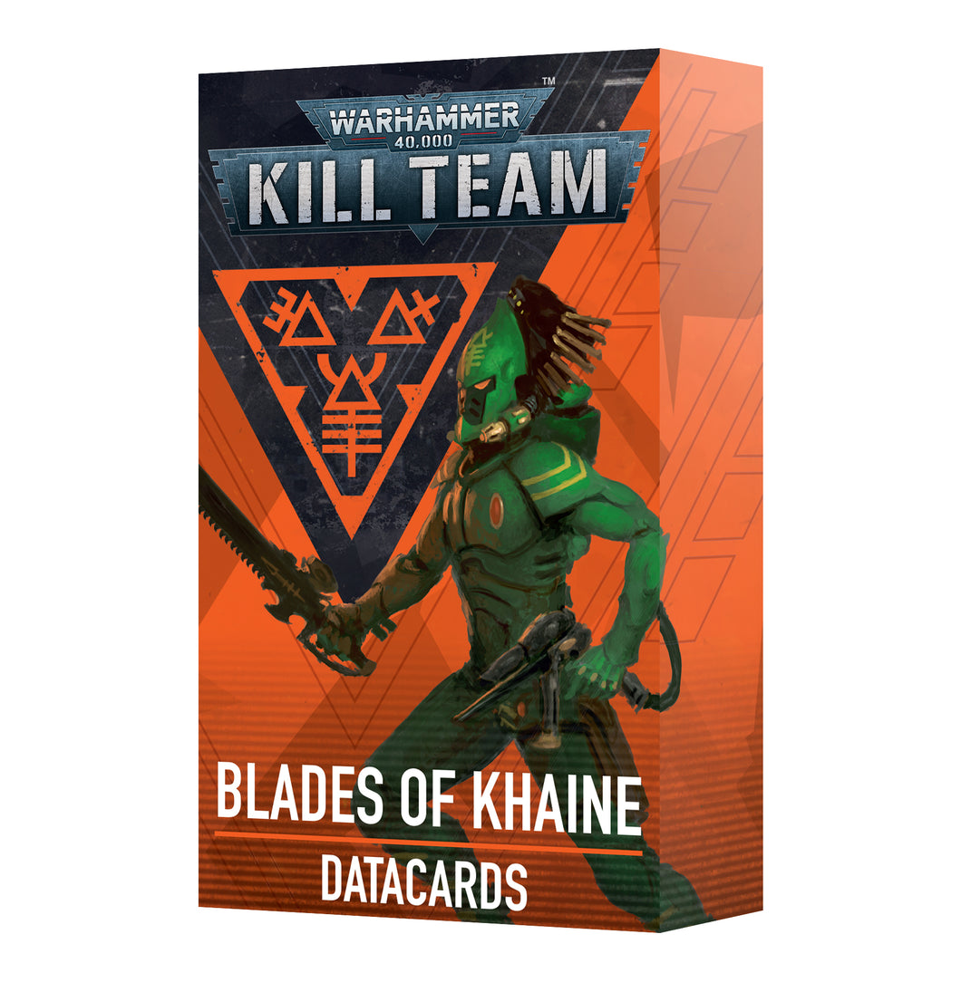 K/T DATACARDS: BLADES OF KHAINE