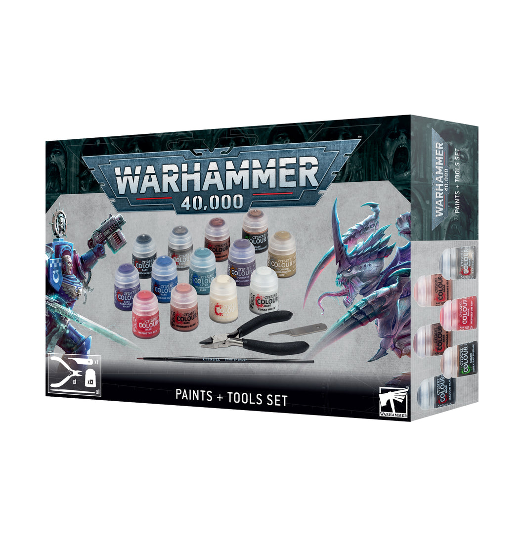 WH40K paints and tools