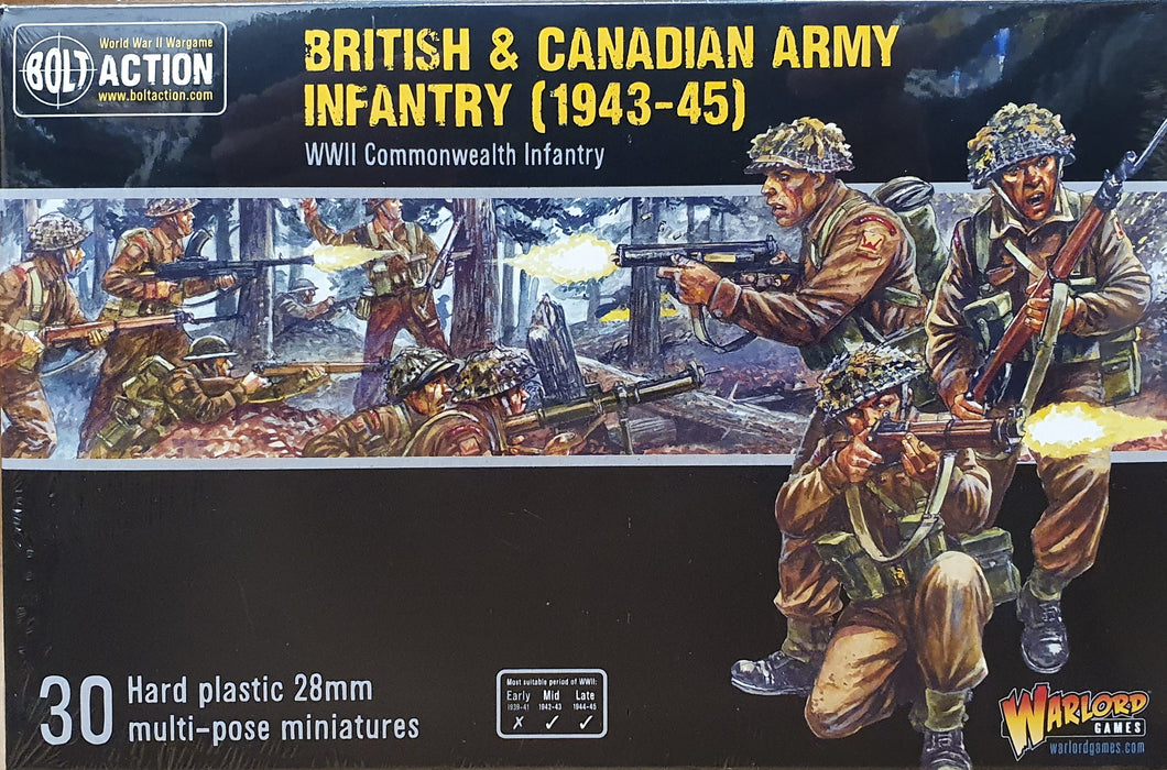 WLG BOLT ACTION BRITISH & CANADIAN ARMY INFANTRY (1943-45)
