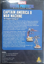 Load image into Gallery viewer, Marvel Crisis Protocol: CAPTAIN AMERICA &amp; WAR MACHINE
