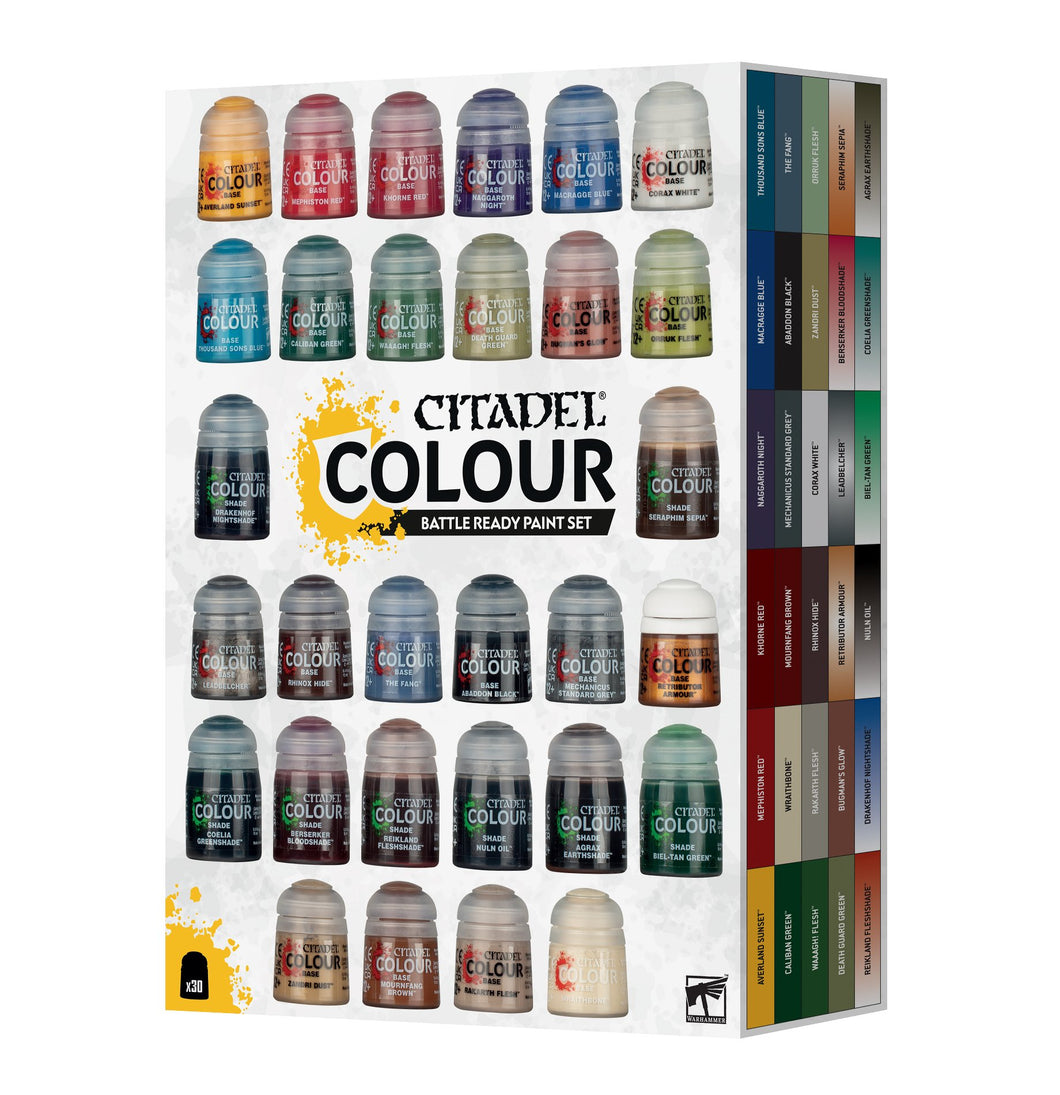 CITADEL COLOUR: BATTLE READY PAINT SET