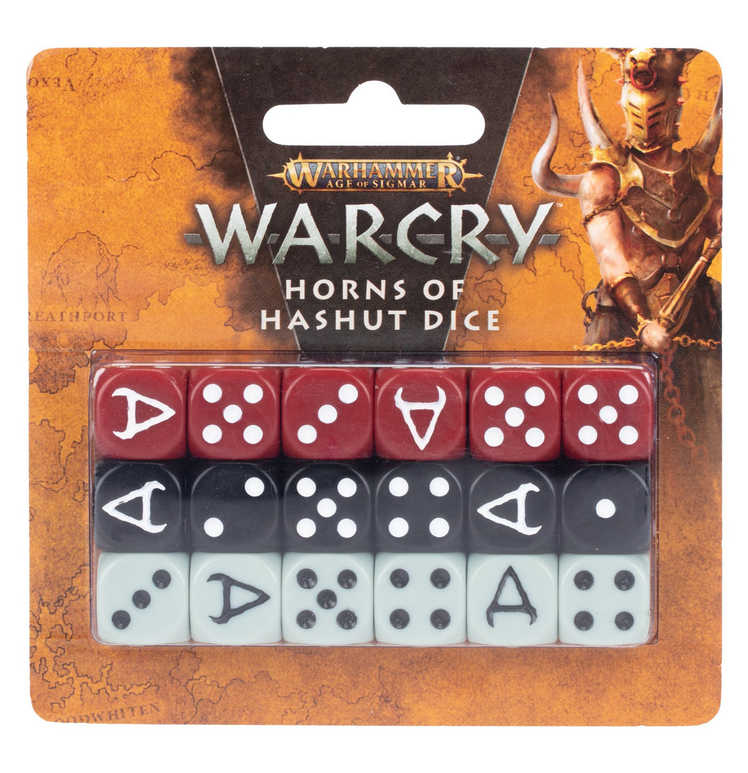 Warcry: Horns of Hashut Dice